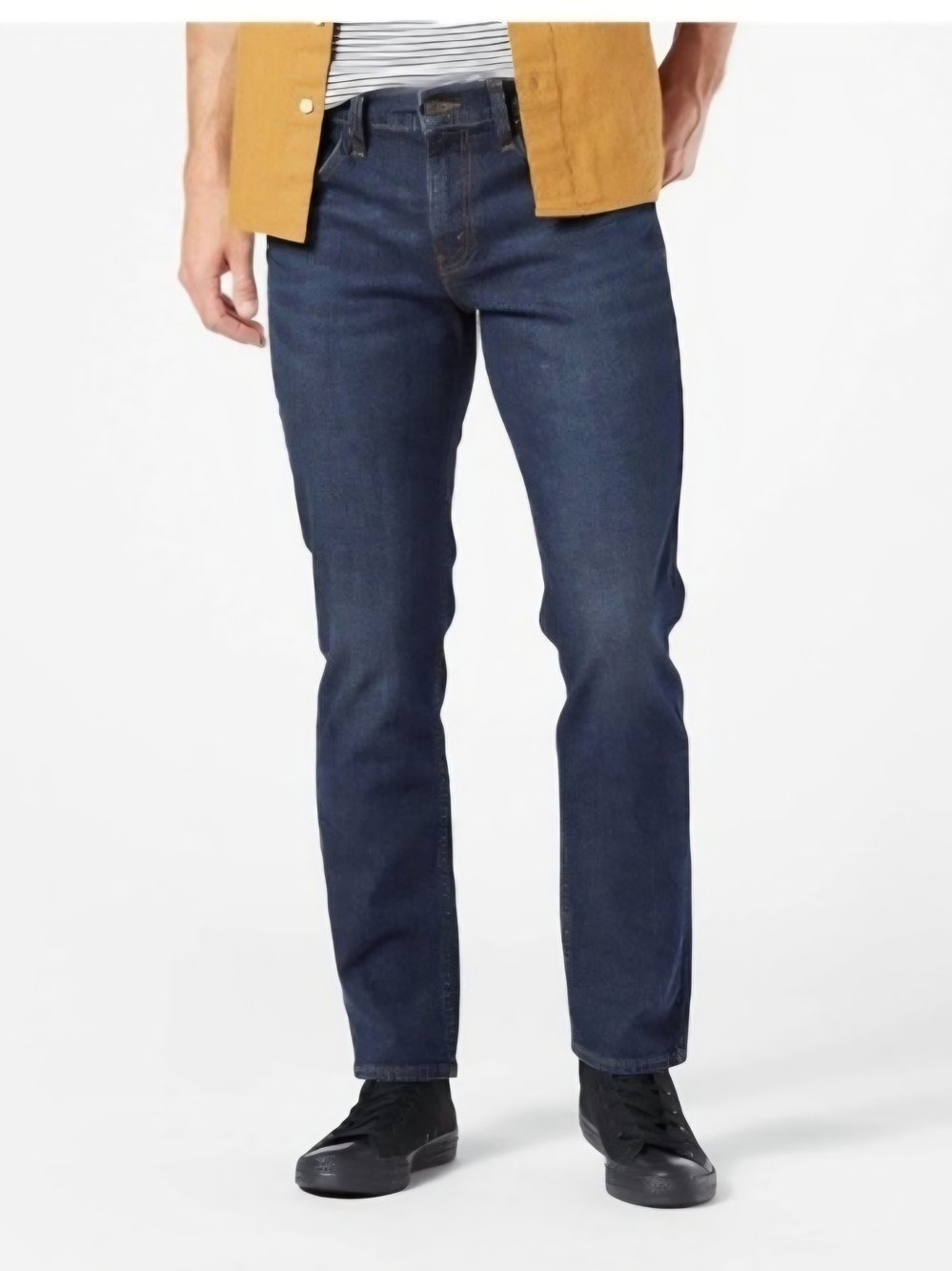 Levi's Denzien Men's Straight Jeans in Indigo Blue Size 34